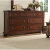 Baltimore 7-Drawers Dresser Made with Wood in Dark Walnut