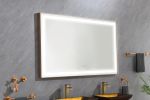 (ONLY FOR PICKUP) 60in. W x 36 in. H Super Bright Led Bathroom Mirror with Lights;  Metal Frame Mirror Wall Mounted Lighted Vanity Mirrors for Wall;