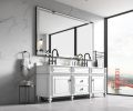 (ONLY FOR PICKUP) 84in. W x 48 in. H Super Bright Led Bathroom Mirror with Lights;  Metal Frame Mirror Wall Mounted Lighted Vanity Mirrors for Wall;