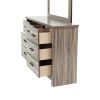 DRESSER in Gray Oak