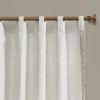 Cotton Printed Curtain Panel with Chenille detail and Lining