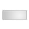 (ONLY FOR PICKUP) 96in. W x 36 in. H Super Bright Led Bathroom Mirror with Lights;  Metal Frame Mirror Wall Mounted Lighted Vanity Mirrors for Wall;